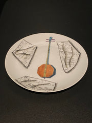 Set of Seven Designer Decorative Plates