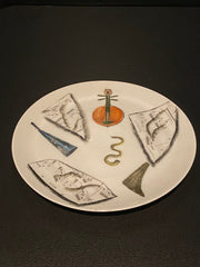 Set of Seven Designer Decorative Plates