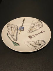 Set of Seven Designer Decorative Plates