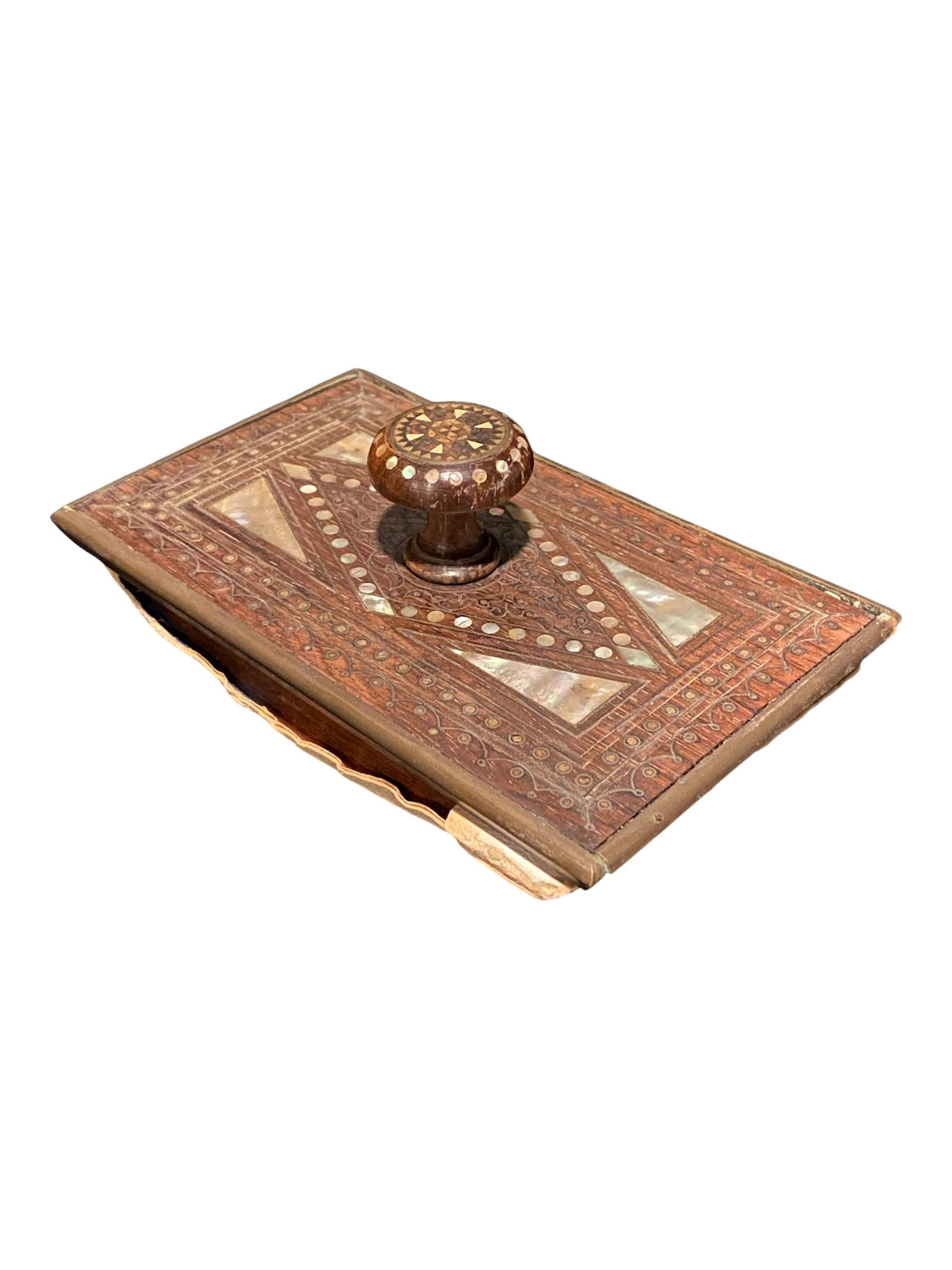 Antique Mother of Pearl Inlay Blotter