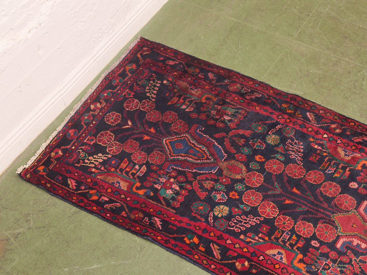 Antique Vintage Afghan Runner
