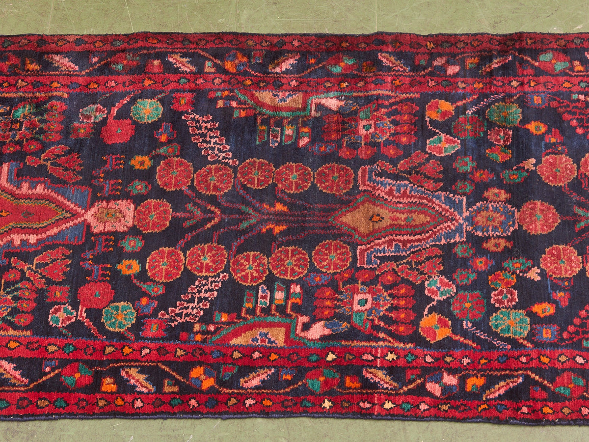 Antique Vintage Afghan Runner