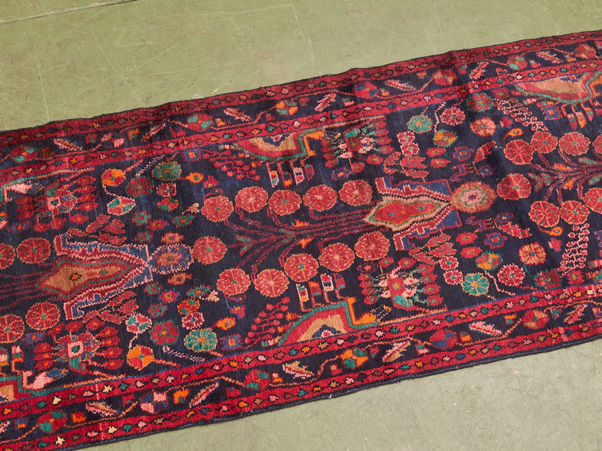 Antique Vintage Afghan Runner