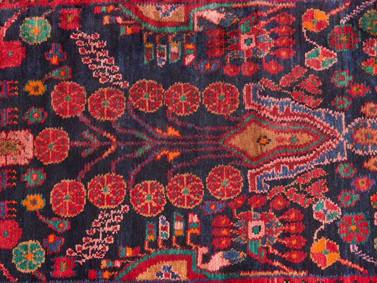 Antique Vintage Afghan Runner