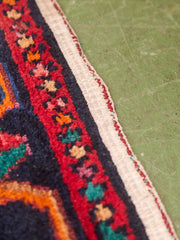 Antique Vintage Afghan Runner