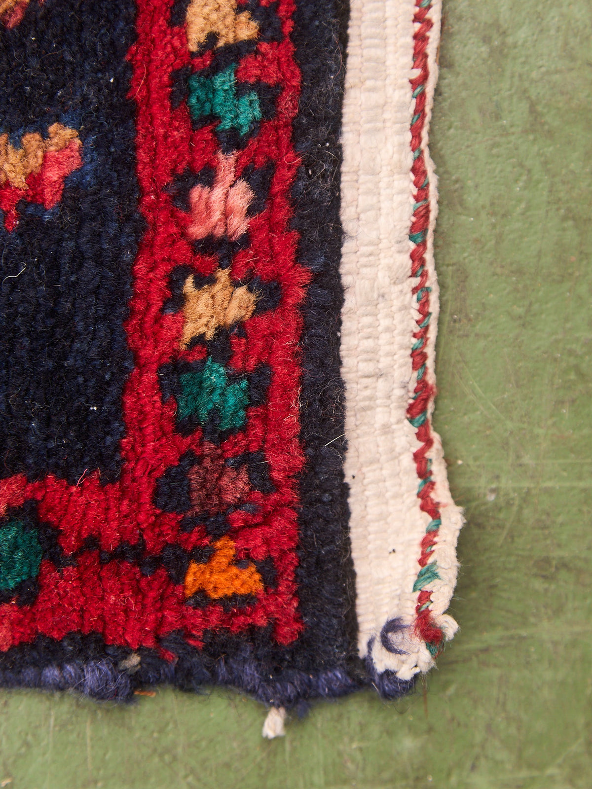Antique Vintage Afghan Runner