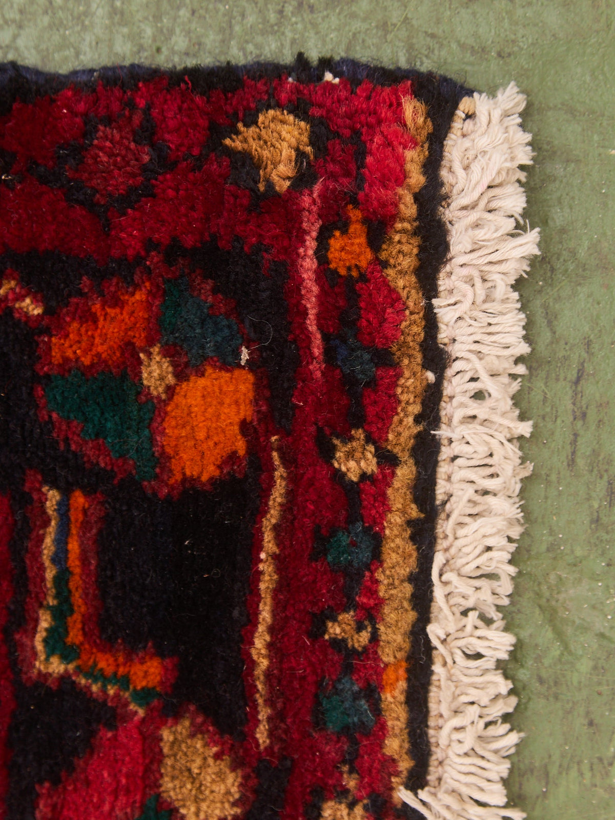 Antique Vintage Afghan Runner