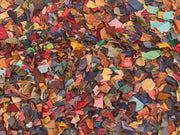 Vintage leather Rug