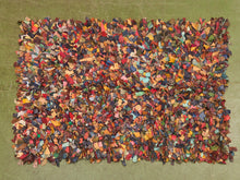 Vintage leather Rug