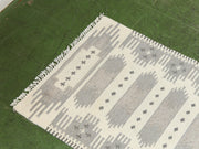 Vintage Gray Kilm Rug