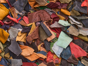 Vintage leather Rug