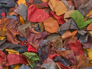 Vintage leather Rug
