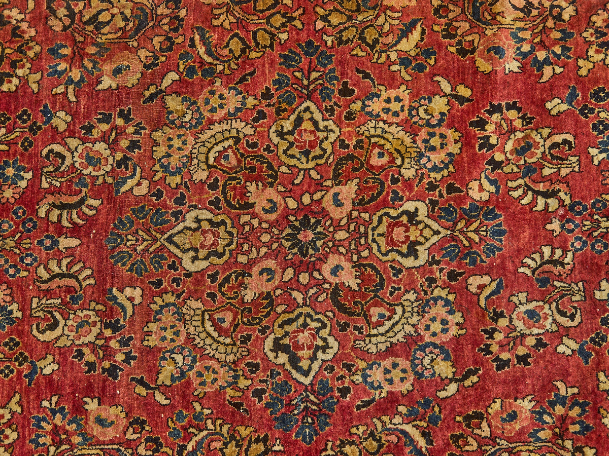 Large Persian Rug as Found