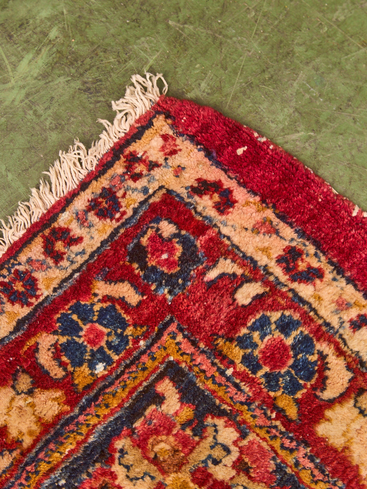 Large Persian Rug as Found
