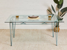 Antiqued Vintage Mid Century Patio Table