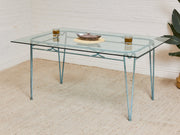 Antiqued Vintage Mid Century Patio Table