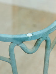 Antiqued Vintage Mid Century Patio Table