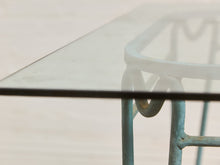 Antiqued Vintage Mid Century Patio Table