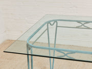 Antiqued Vintage Mid Century Patio Table
