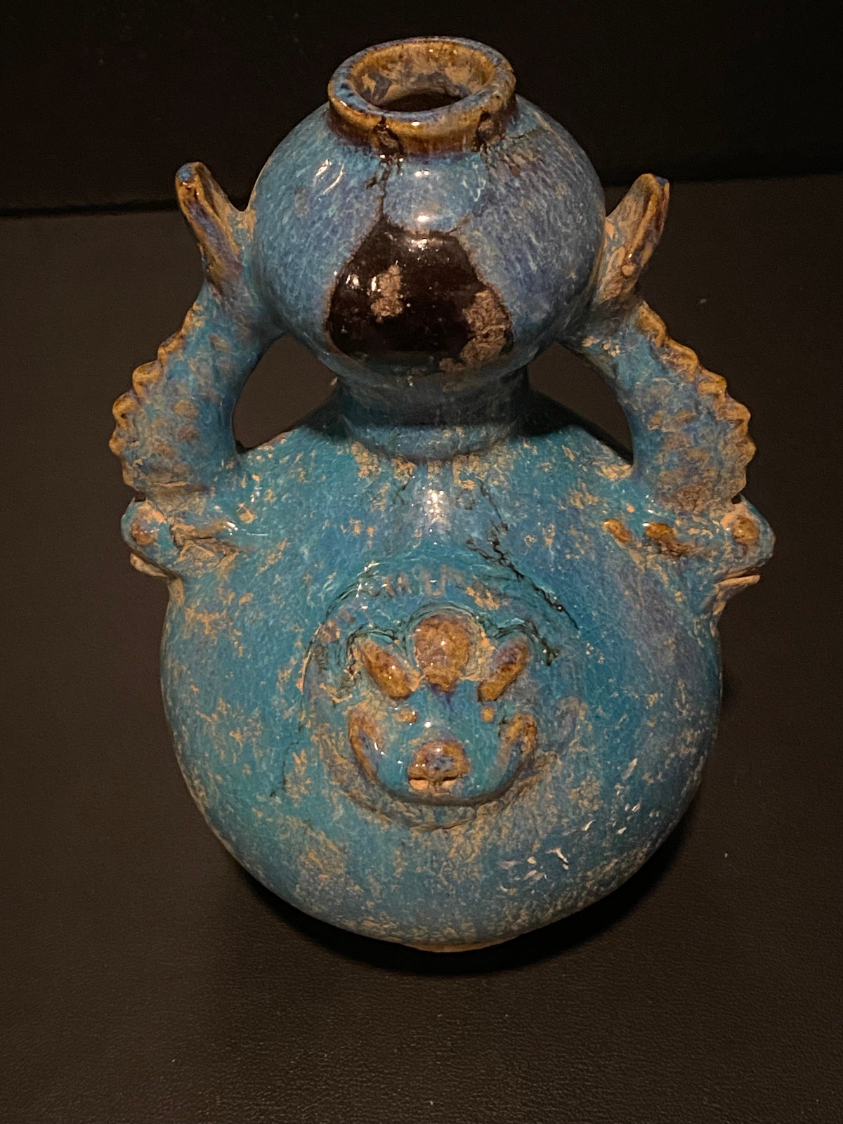 June Ware Pottery with Black Dot