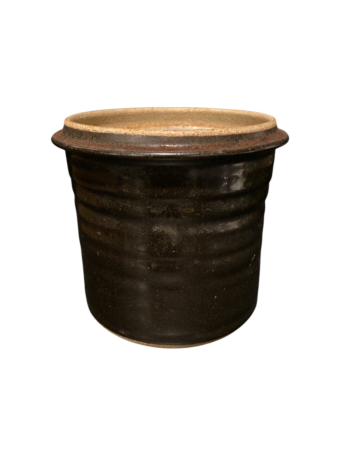 Stoneware Pottery Paint Brush Holder