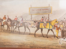 1950’s Print of British 1800’s John Harris Racehorse Framed