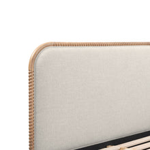 Hatia Basketweave Panel Bed