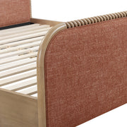 Hatia Basketweave Panel Bed