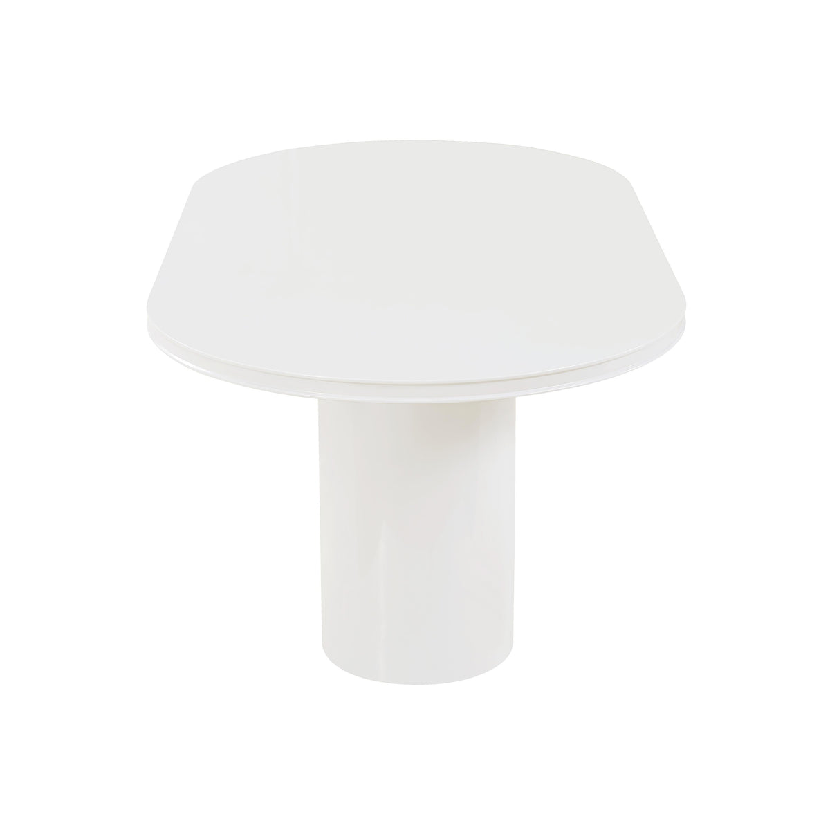 Elora 79" Lacquer Oval Dining Table