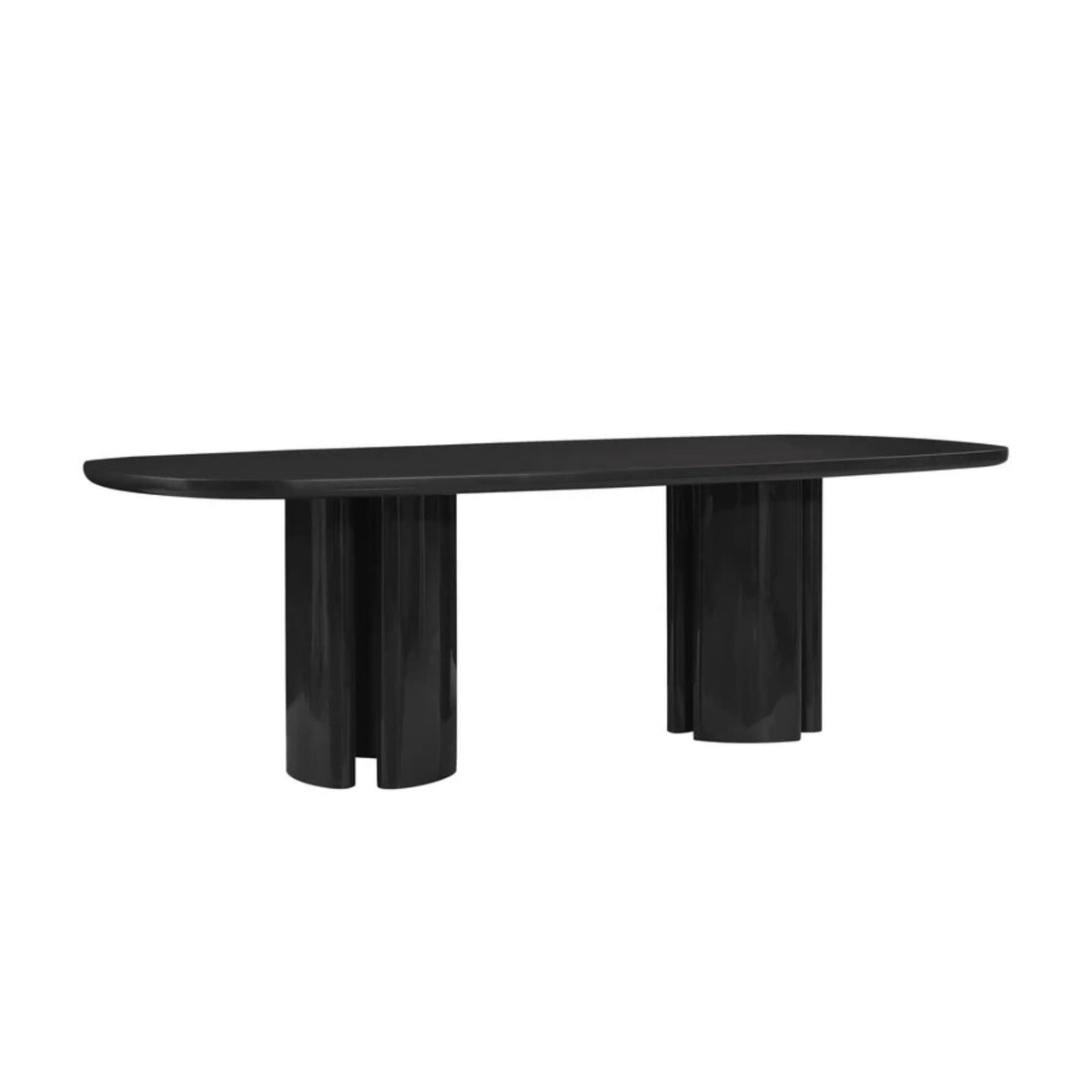 Zola 94.5" Lacquer Oval Dining Table
