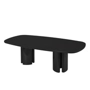 Zola 94.5" Lacquer Oval Dining Table