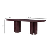 Zola 94.5" Lacquer Oval Dining Table