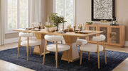 Nolan 98" Wood Rectangular Dining Table