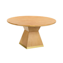 Nolan 56" Wood Round Dining Table