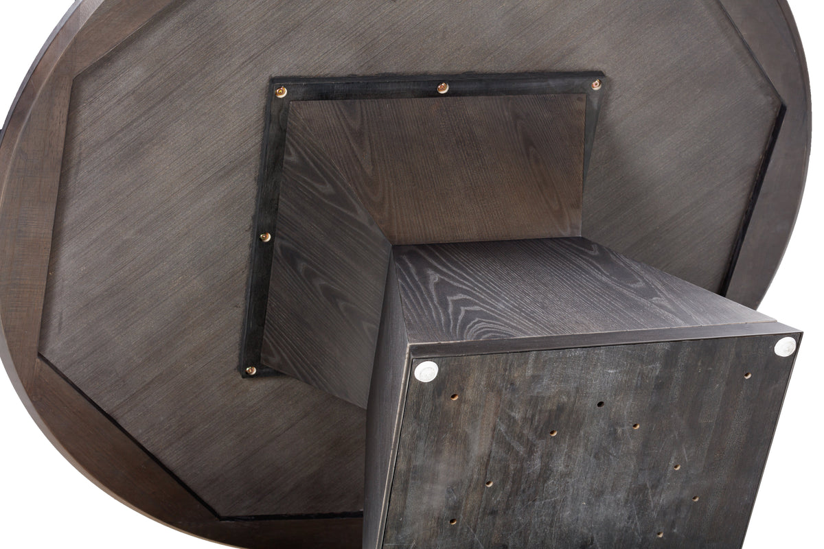 Nolan 56" Wood Round Dining Table