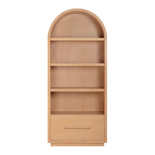 Marlow Wood Bookcase With File Drawer