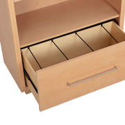 Marlow Wood Bookcase With File Drawer