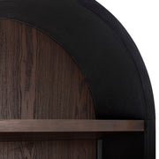 Marlow Wood Bookcase With File Drawer