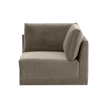 Willow Performance Velvet Modular Corner Chair