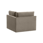 Willow Performance Velvet Modular Corner Chair