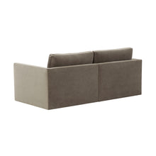 Willow 74" Performance Velvet Modular Loveseat