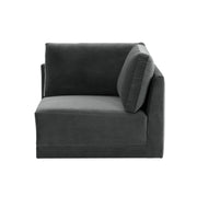 Willow Performance Velvet Modular Corner Chair