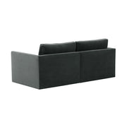 Willow 74" Performance Velvet Modular Loveseat