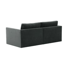 Willow 74" Performance Velvet Modular Loveseat