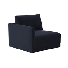 Willow Performance Velvet Modular LAF End Armchair