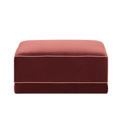 Willow Performance Velvet Modular Ottoman
