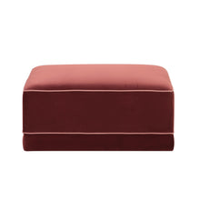 Willow Performance Velvet Modular Ottoman