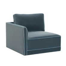 Willow Performance Velvet Modular LAF End Armchair