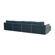 Willow 6-Piece Performance Velvet Modular U Sectional