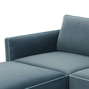 Willow 6-Piece Performance Velvet Modular U Sectional